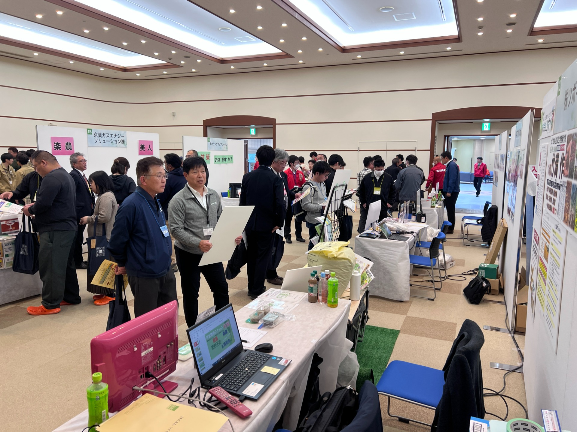 弊社々長も大奮闘です！